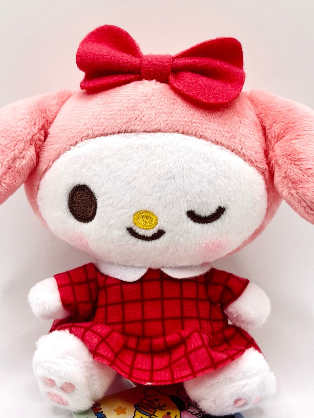 My Melody Yurukawa Red Vintage Mascot Keychain
